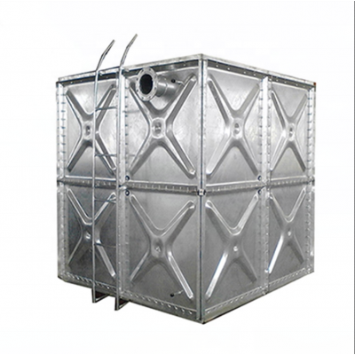 High Quality Galvanized Steel Water Tank  star plate on sale