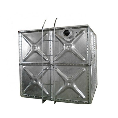 Galvanized press steel water tank with star plate